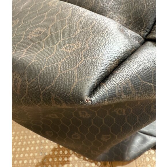 SOLD- Authentic CHRISTIAN DIOR Honeycomb Monogram Tote - Picture 11 of 16